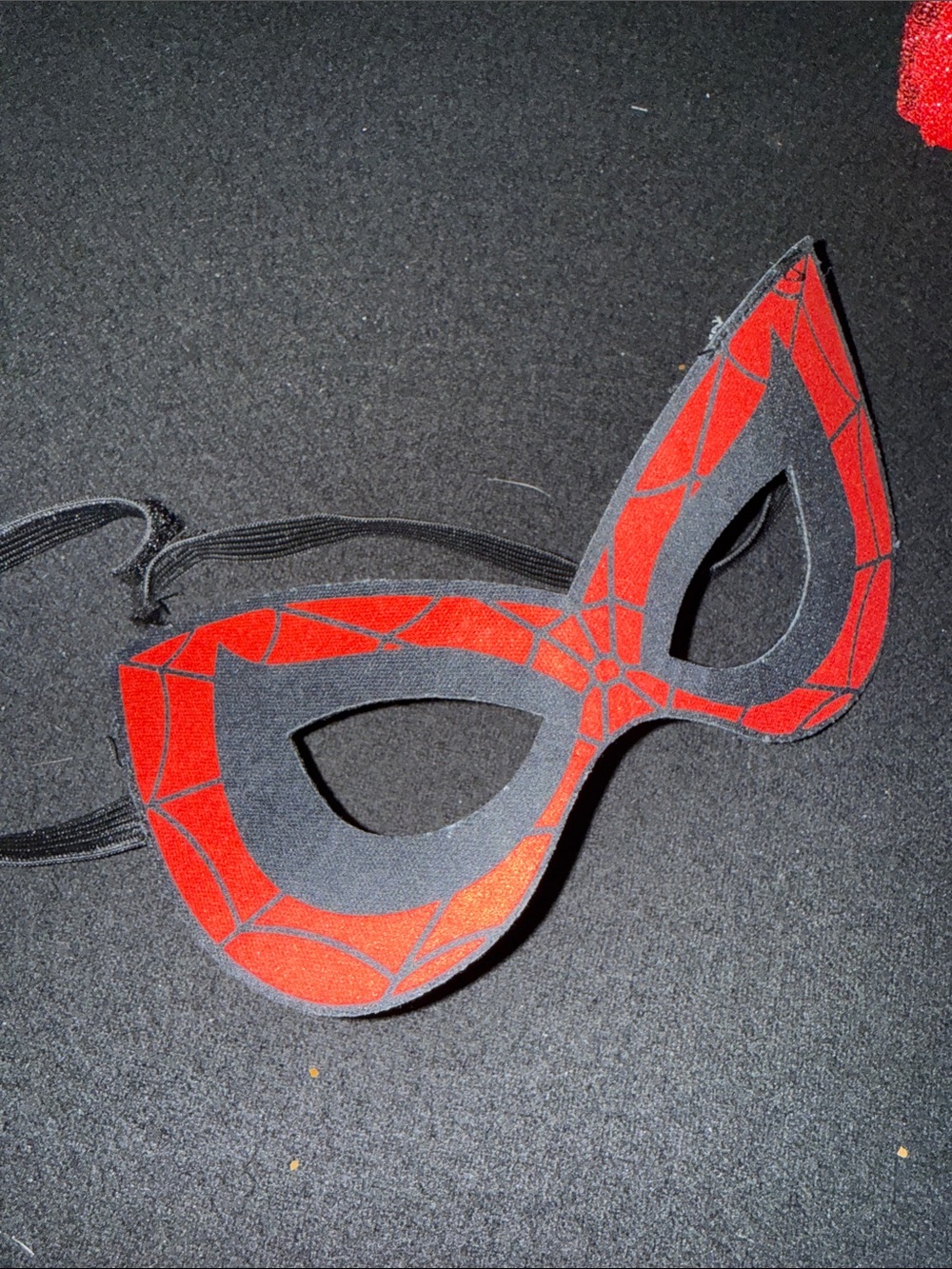 Marvel Girls Spider Costume Dress in Red & Blue with Mask - Picture 3 of 5
